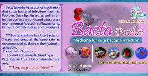 BACTA powder Flowerhorn fish Anti-Biotic